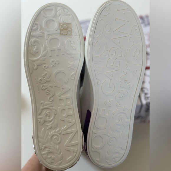 Dolce&Gabbana Portofino sneakers size 10 (IT 40) viola - Picture 7 of 13